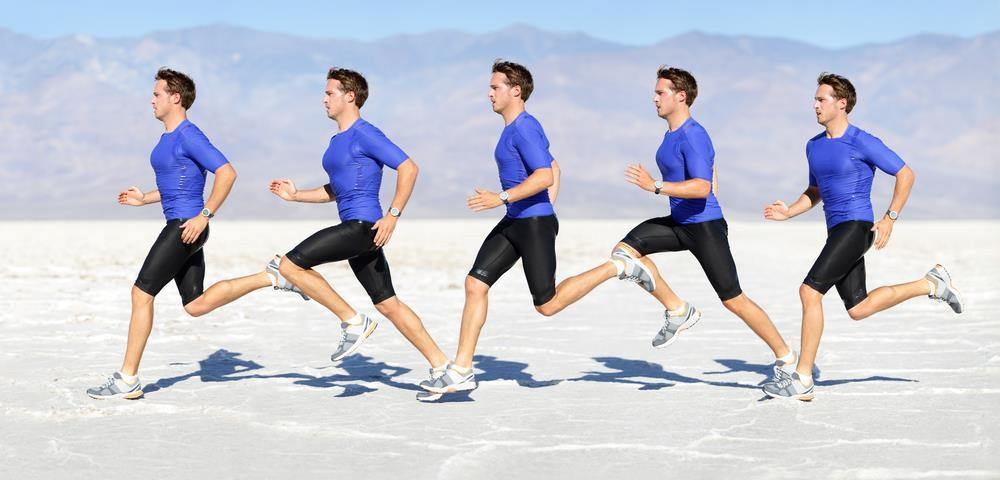 average running stride length