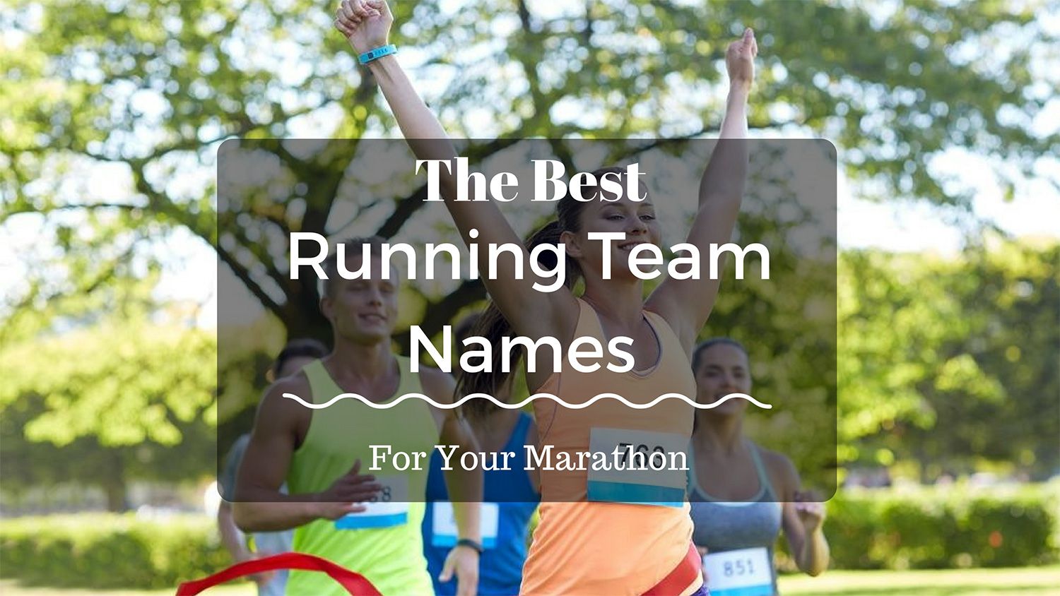 female running team names